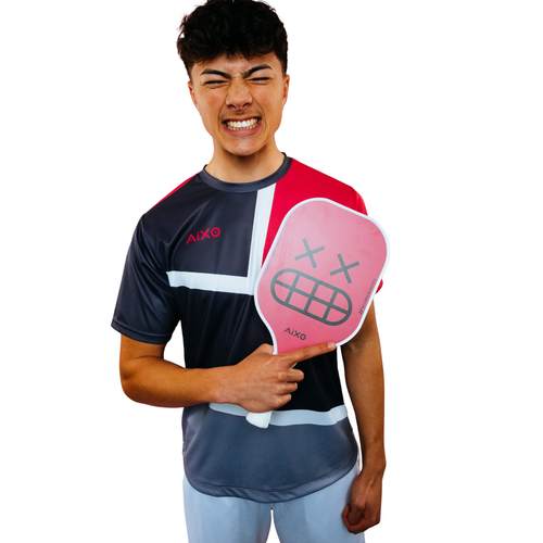 Aixo P11A Scorpion Series Mood 3K Raw Carbon Pickleball Paddle