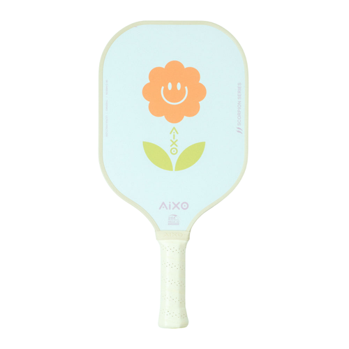 Aixo P11A Scorpion Series Supernature 3K Raw Carbon Pickleball Paddle
