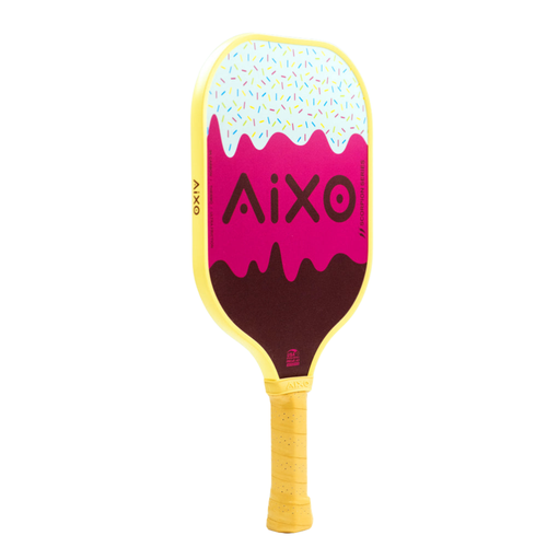 Aixo P11A Scorpion Series Lazy Sundae 3K Raw Carbon Pickleball Paddle