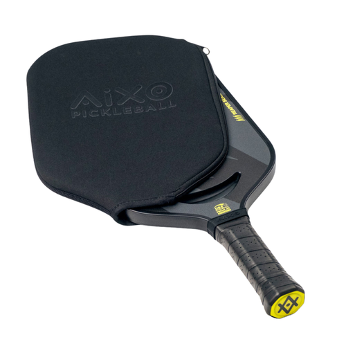 Aixo P14C Reaper Series Insane Bolt 18k Raw Carbon Pickleball Paddle