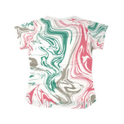 AIXO Chrome  Womens T-Shirt - White