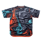 Aixo Chrome Mens T Shirt Graphite