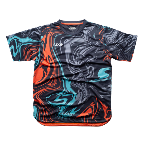 Aixo Chrome Mens T Shirt Graphite