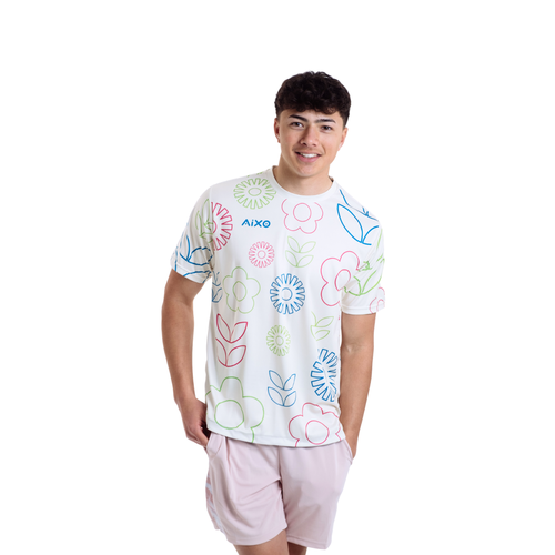 Aixo Spring Mens T Shirt Ivory