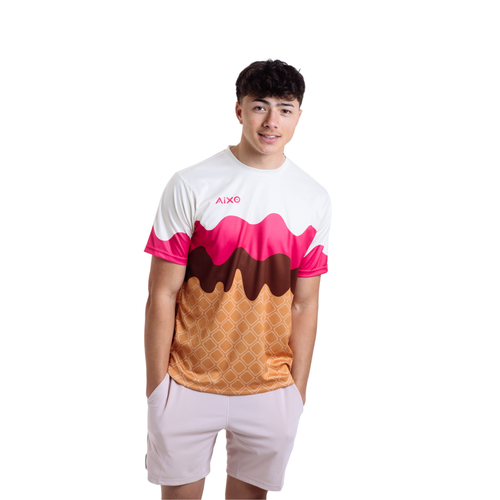 Aixo Sundae Mens T Shirt Mint Delight