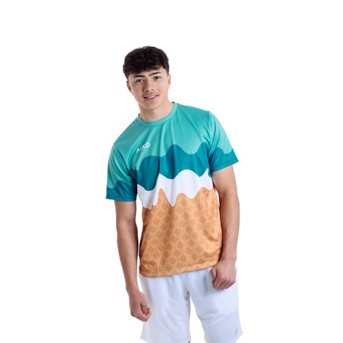 Aixo Sundae Mens T Shirt Mint Delight