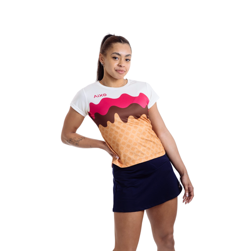 Aixo Sundae Womens T Shirt Mint Delight