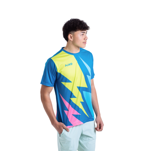 Aixo Bolt T-Shirt Mens (Teal)