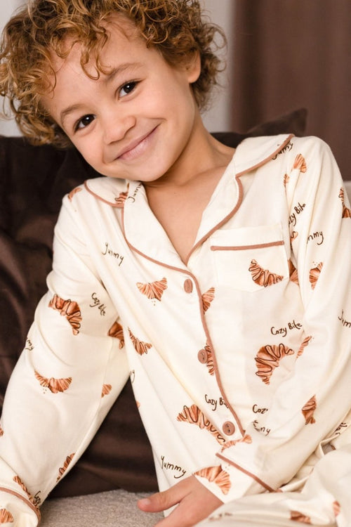 Mini COZY Croissant Club Pyjamas