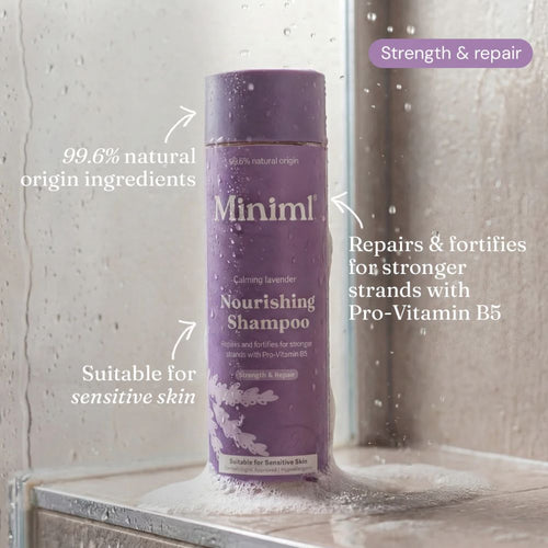 Nourish Shampoo 400ml | Lavender & Chamomile for Damaged Hair