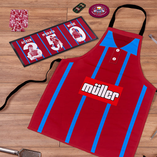 Aston Villa Football BBQ Box Bundle | Retro Man Cave Set
