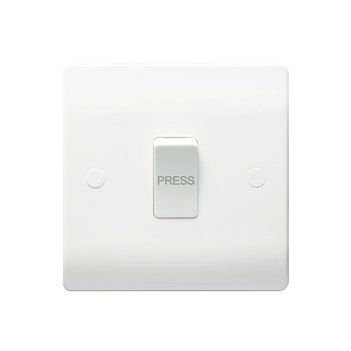 Caradok 10A Retractive Switch marked "PRESS"