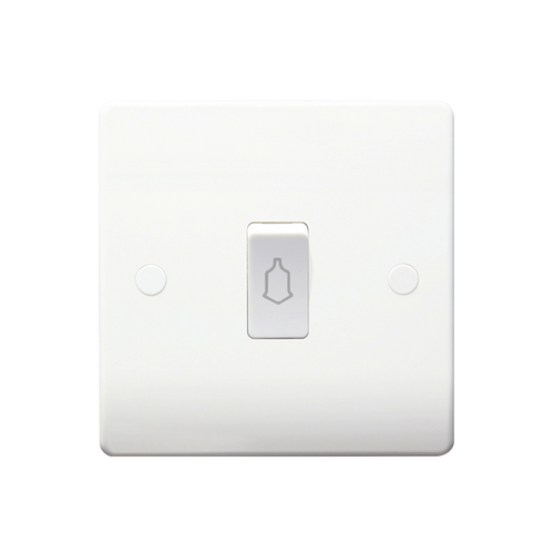 Caradok 10A Retractive Switch with Bell Logo