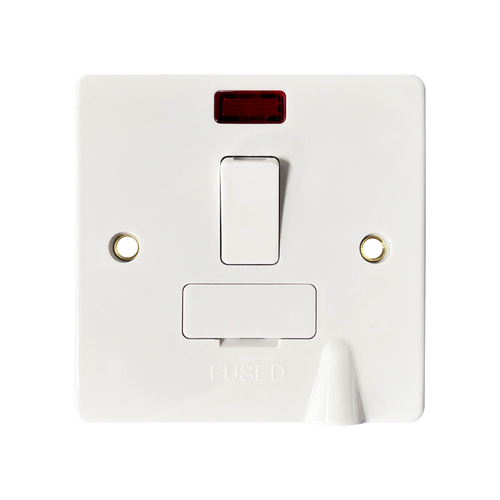 Caradok 13A Switched Spur c/w Neon + Raised Bottom FO