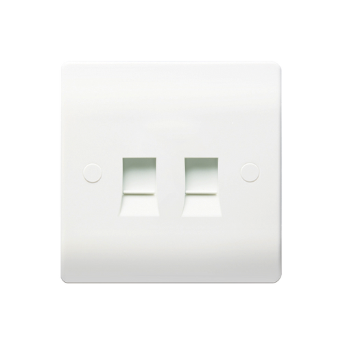 Caradok 2G RJ45 Cat5 Socket