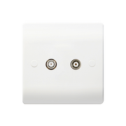 Caradok 1G Satellite Socket + Coax Socket