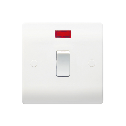 Caradok 20A DP Switch c/w Neon