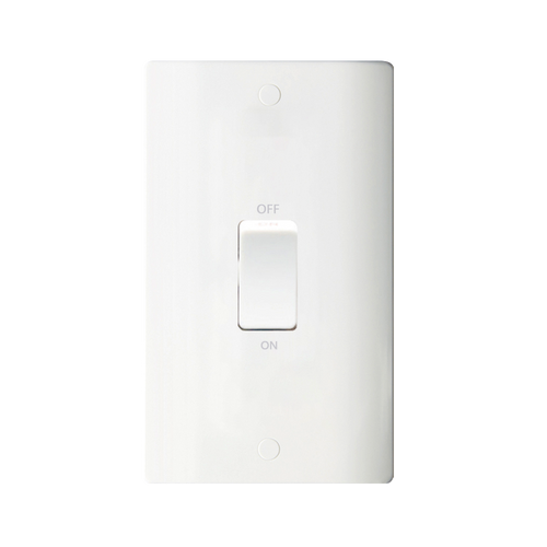 Caradok 2G 45A DP White Switch