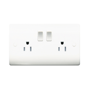 Caradok 2G US 110V Switched Socket