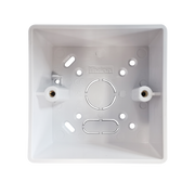 Caradok 1G 44mm PVC Box Plain Sided