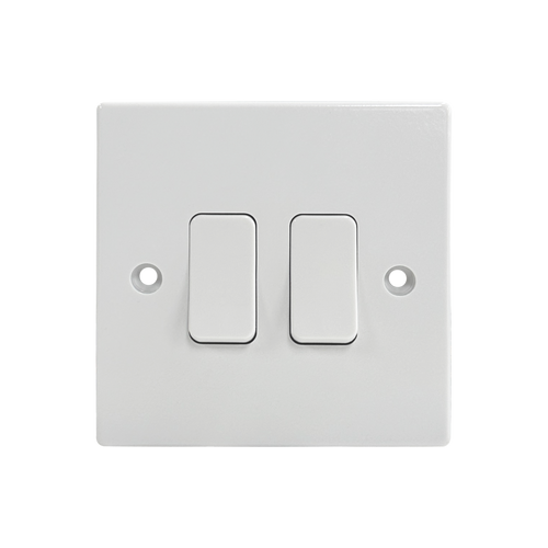 Caradok 2G 2Way 10A Switch Squared Edge