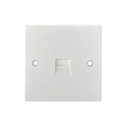 Caradok 1G Secondary Telephone Socket Squared Edge