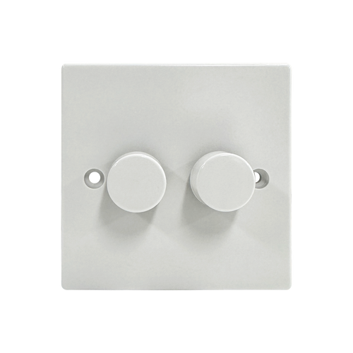 Caradok 2G LED Dimmer Squared Edge