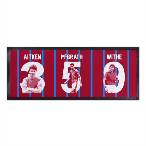 Aston Villa Football BBQ Box Bundle | Retro Man Cave Set