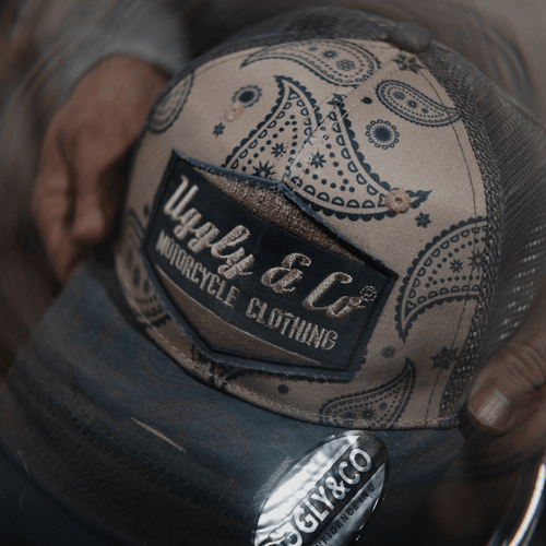 Bandana Diamond Trucker Hat