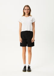Afends Emilie- Denim Workwear Short