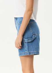 Afends Emilie- Denim Workwear Short