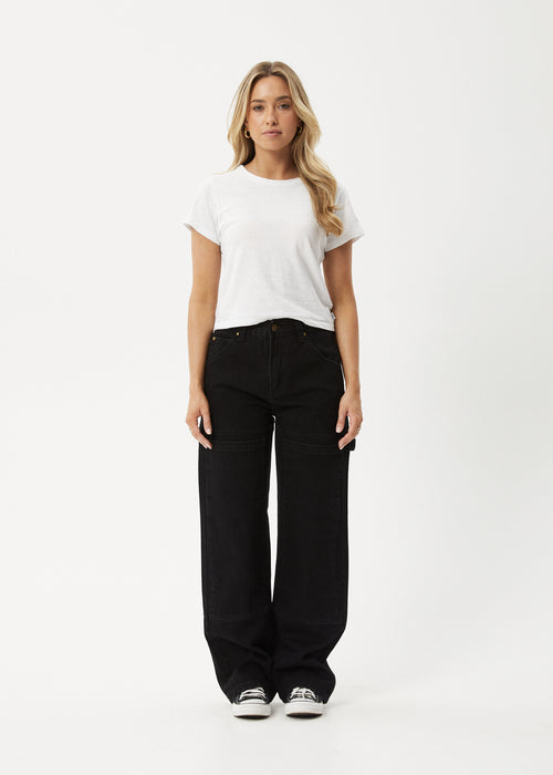 Afends Moss- Denim Workwear Jean