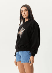 AFENDS Pixie Recyled Crew Neck Jumper