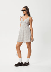 AFENDS Drew Seersucker Mini Dress