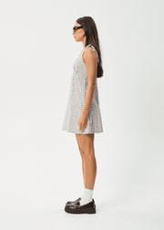 AFENDS Drew Seersucker Mini Dress