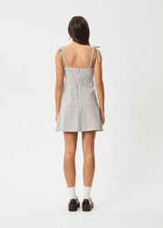 AFENDS Drew Seersucker Mini Dress