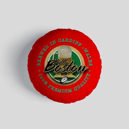 Wales Rugby League Boston  - Legend Collection - Circle Cushion 14"