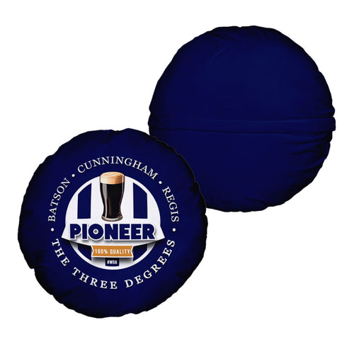 West Brom 3 Degrees - Football Legends - Circle Cushion 14"