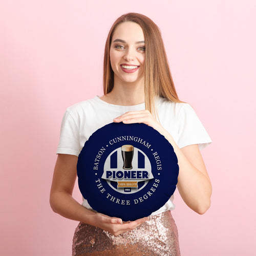 West Brom 3 Degrees - Football Legends - Circle Cushion 14"