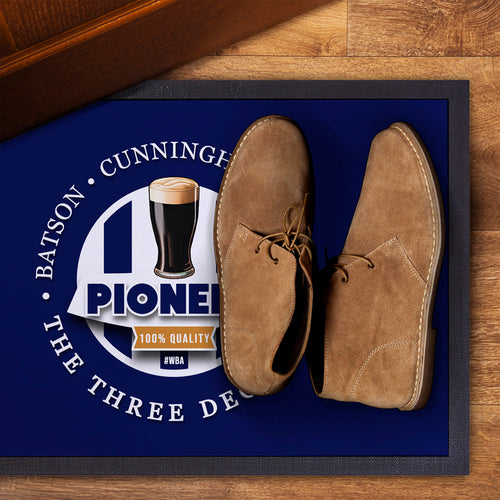 West Brom 3 Degrees  - Football Legends - Door Mat -60cm X 40cm