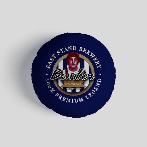 West Brom Brown - Football Legends - Circle Cushion 14"