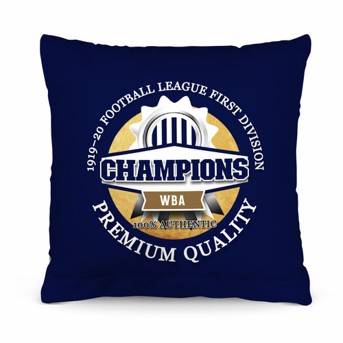 West Brom Champions - Football Legends - Cushion 10"
