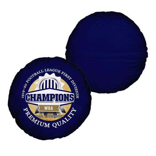 West Brom Champions - Football Legends - Circle Cushion 14"