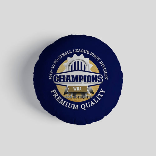 West Brom Champions - Football Legends - Circle Cushion 14"