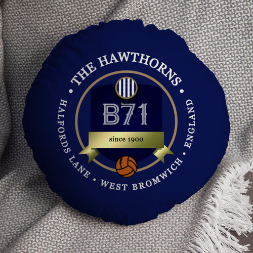 West Brom Hawthorns - Football Legends - Circle Cushion 14"