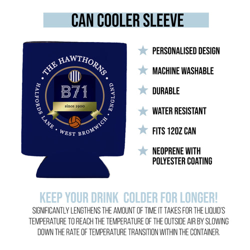 West Brom Hawthorns - Football Legends - Can Cooler
