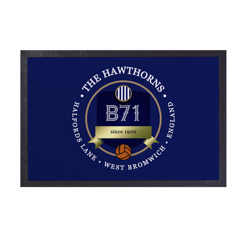 West Brom Hawthorns  - Football Legends - Door Mat -60cm X 40cm