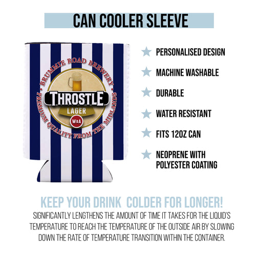 West Brom Throstle - Football Legends - Can Cooler