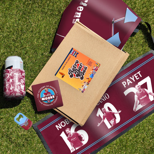 West Ham Football BBQ Box Bundle | Retro Man-Cave Set
