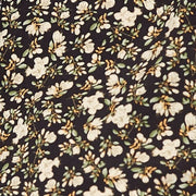 Macha Winter Garden Print Long Sleeved Tie Midi Dress